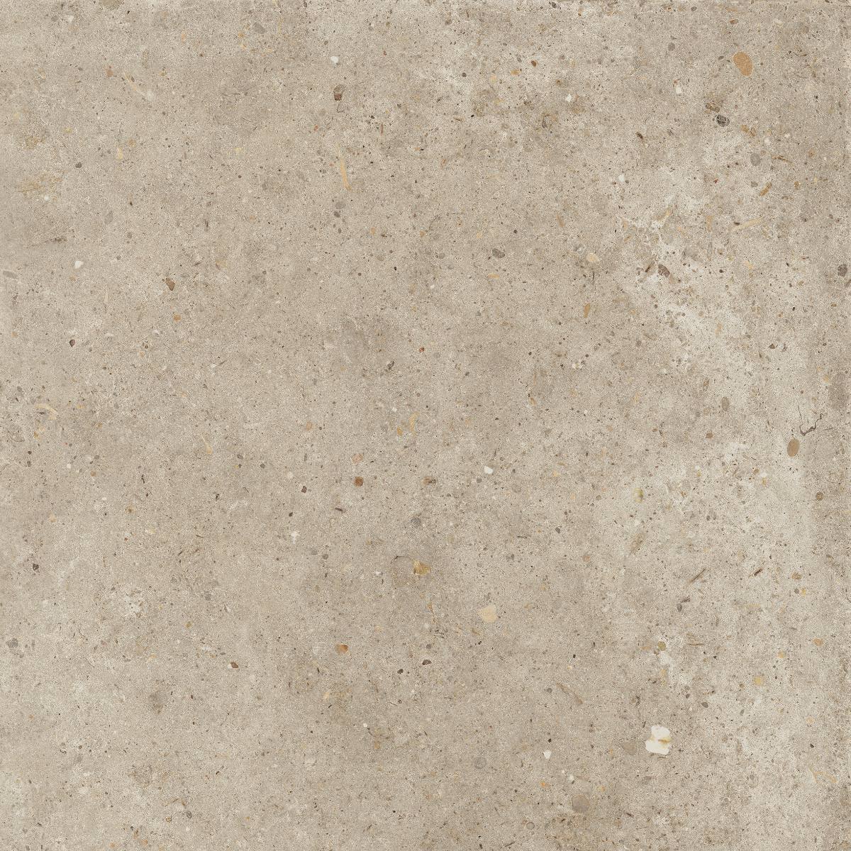 Stone effect porcelain floor tile ABK Poetry Stone Pirenei Ecru, 60x60 cm, 8.5 mm, natural matt, slip-resistant R10 – 2