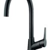 Kitchen mixer Emmevi Nicla 89077ES with swivel spout, brushed black chrome Kitchen mixer Emmevi Nicla 89077ES with swivel spout – 8