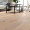 Parquet floor Oak Rustical 1-strip 4 sides beveled brushed white oiled – 2