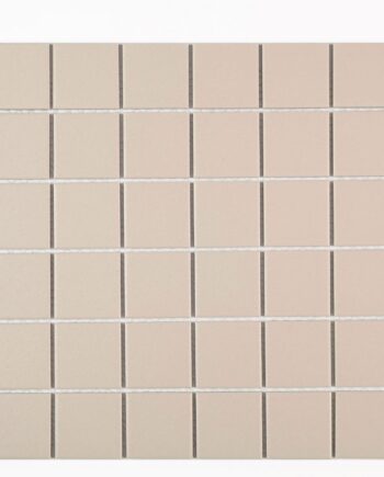 Anti-slip ceramic mosaic Dover Beige 5x5, 30x30 cm, 6 mm, beige