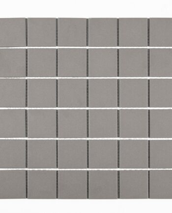 Anti-slip ceramic mosaic Dover Grey 5x5, 30x30 cm, 6 mm, grey