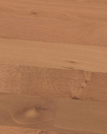 Steamed Beech Parquet Flooring Rustikal, solid strip parquet, unfinished, 22 x 70 x 500 mm