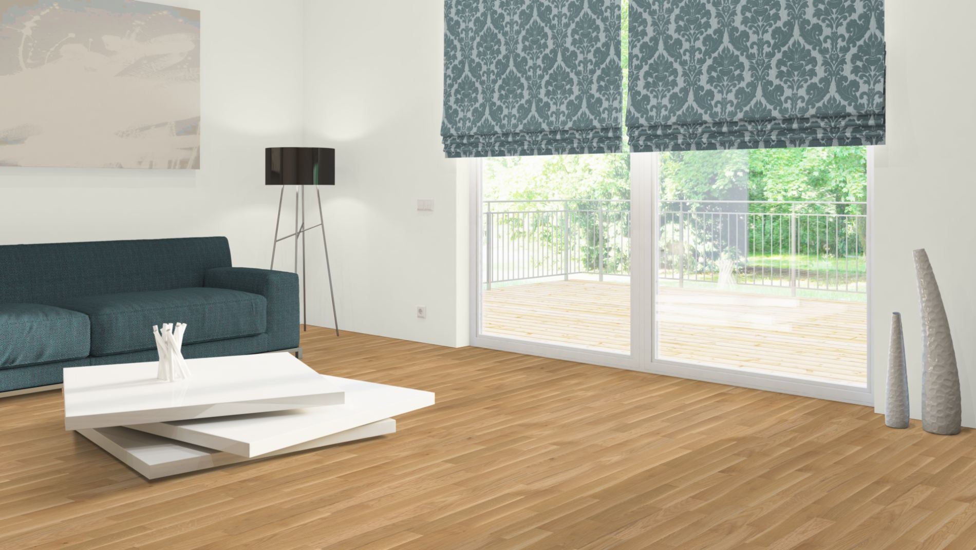 Liistparkett tamm Object – interjöör