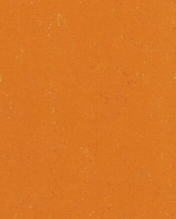 Linoleum floor Gerflor Colorette 0170 Kumquat Orange