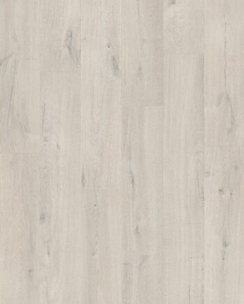 LVT Vinyl QUICK STEP, Pulse Click, Cotton Oak White Blush, beveled