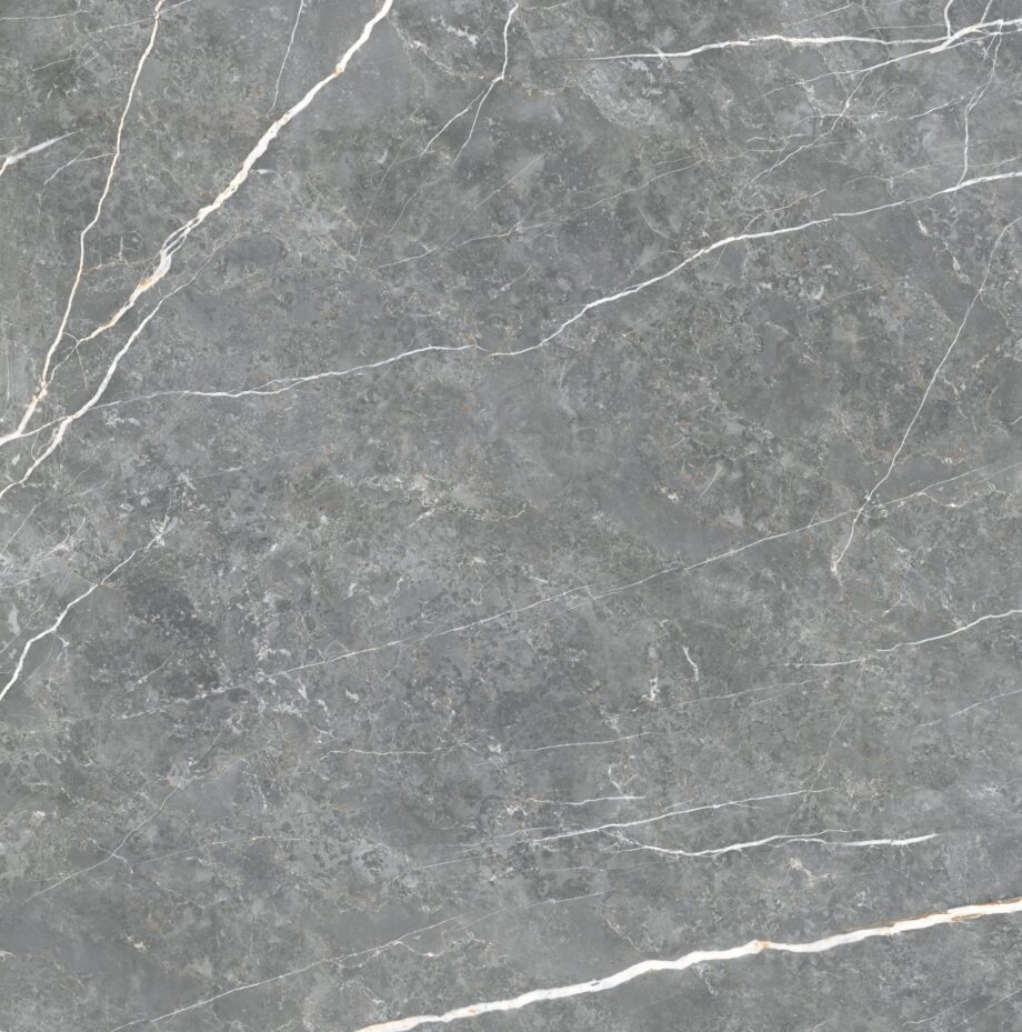 Marble-effect matt porcelain floor tile Tau Elite Graphite, 90×90 cm, graphite grey, R10, rectified Marble-effect matt porcelain floor tile Tau Elite Graphite, 90x90 cm, graphite grey, R10, rectified