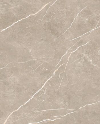 Marble-effect matt porcelain floor tile Tau Elite Greige, 90x180 cm, 11 mm, greige, R10, rectified