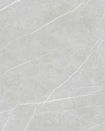 Marble-effect matt porcelain floor tile Tau Elite Silver, 120x120 cm, 9 mm, silver grey, R10, rectified