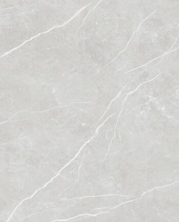Marble-effect matt porcelain floor tile Tau Elite Silver, 90x180 cm, 11 mm, silver grey, R10, rectified