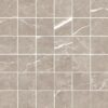 Marble-effect matt porcelain mosaic tile Tau Elite Greige 5×5, 30×30 cm, greige Marble-effect matt porcelain mosaic tile Tau Elite Greige 5x5, 30x30 cm, greige