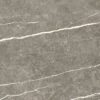 Marble-effect polished porcelain floor tile Tau Elite Graphite Pol, 60x60 cm, graphite grey, rectified