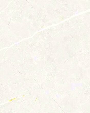 Marble-effect polished porcelain wall tile Tau Elite White Pol, 9x30 cm, white, rectified