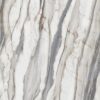 Marble effect porcelain tiles ABK Sensi 900 Oyster White, 120x120 cm, 8.5 mm, polished (lux)