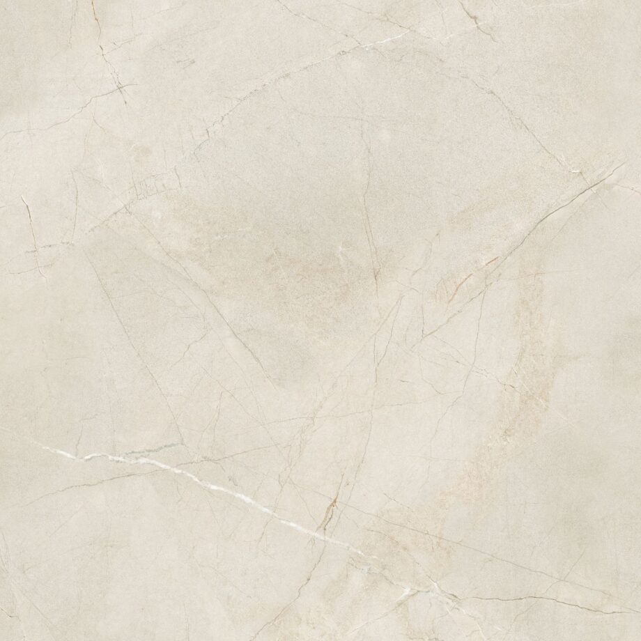 Marble effect porcelain tiles ABK Sensi 900 Pulpis Ivory, 120x120 cm, 8.5 mm, natural matt, slip-resistant R10