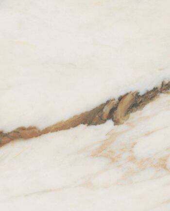 Marble effect porcelain tiles ABK Sensi Signoria Calacatta Vena Oro, 60x120 cm, 8.5 mm, natural matt, slip-resistant R10