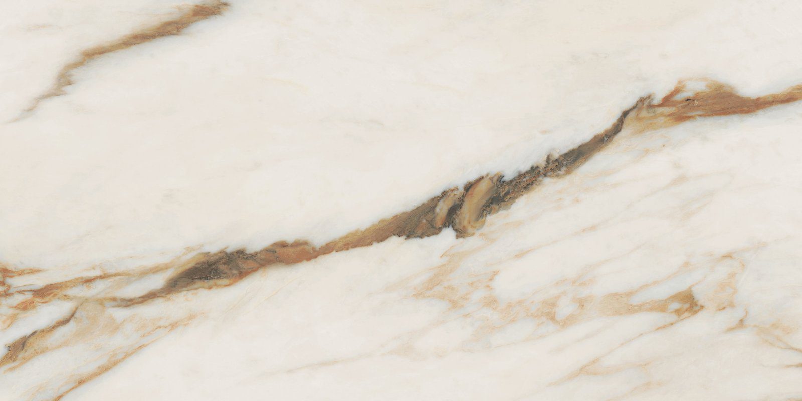 Marble effect mosaic tile ABK Sensi Signoria Ventaglio Calacatta Vena Oro, 28x60 cm, 8.5 mm, polished (lux) – 2