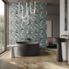 Marble mosaic effect porcelain tile ABK Sensi Fantasy Bali, 60x120 cm, 8.5 mm, polished 3D textured (lux 3D) – 3