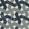Marble mosaic effect porcelain tile ABK Sensi Fantasy Zigzag, 60x120 cm, 8.5 mm, polished 3D textured (lux 3D)