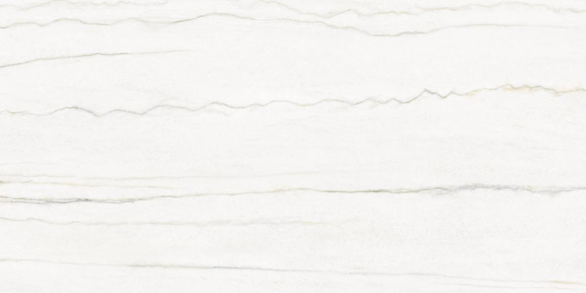 Marble effect porcelain tiles ABK Sensi Nuance White Macaubas, 60x120 cm, 8.5 mm, natural matt, slip-resistant R10 – 2