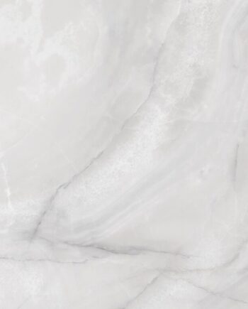 Marble-effect matt porcelain floor tile Onix White, 60x60 cm, 9.5 mm, white