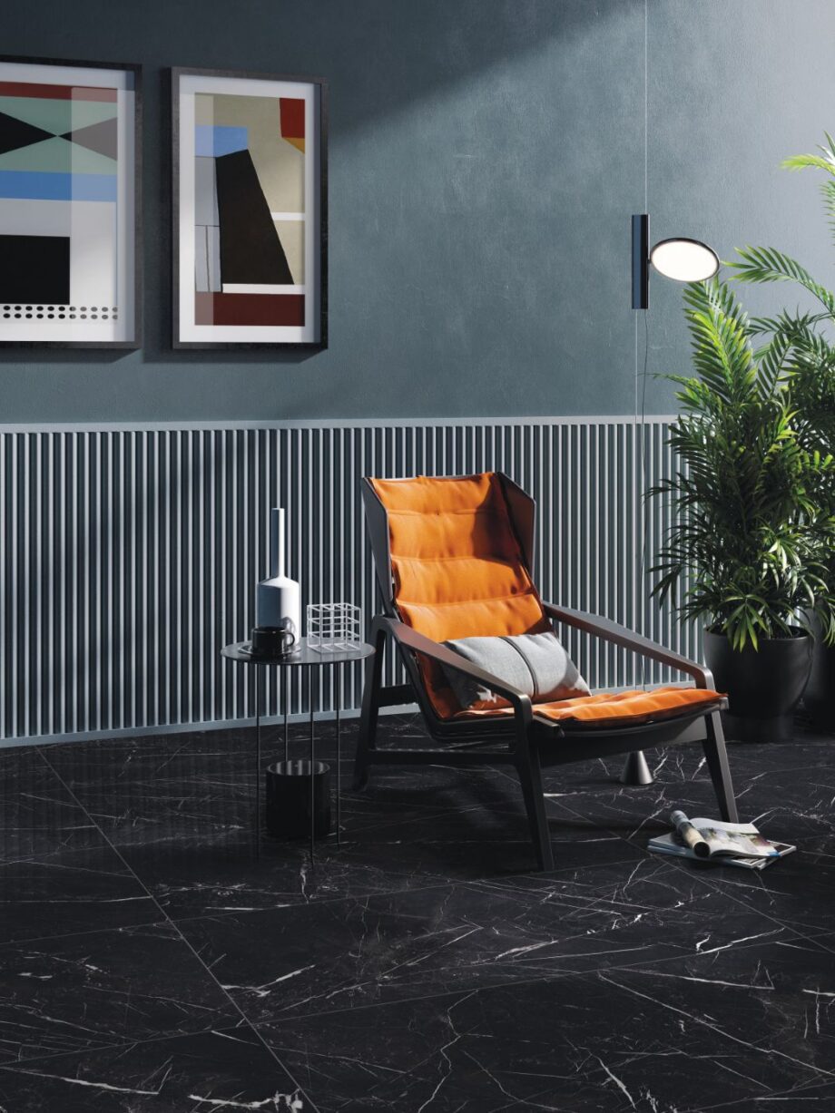 Marble effect porcelain tiles ABK Sensi Up Marquinia Select, 120x120 cm, 8.5 mm, natural matt, slip-resistant R10 – 3