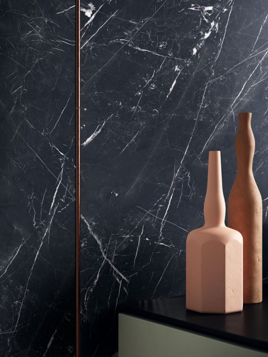 Marble effect porcelain tiles ABK Sensi Up Marquinia Select, 120x120 cm, 8.5 mm, natural matt, slip-resistant R10 – 5