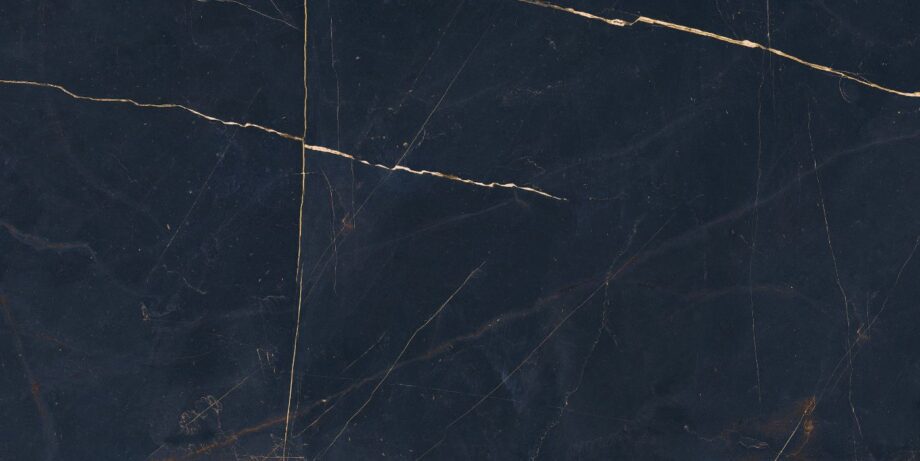 Marble effect porcelain tiles ABK Sensi 900 Precious Black, 60x120 cm, 8.5 mm, natural matt, slip-resistant R10 – 2