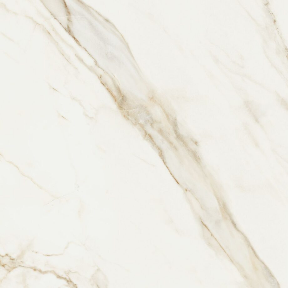 Marble effect porcelain tiles ABK Sensi Up Calacatta Gold, 80×80 cm, 8.5 mm, natural matt – view 2 Marble effect porcelain tiles ABK Sensi Up Calacatta Gold, 80x80 cm, 8.5 mm, natural matt – 2