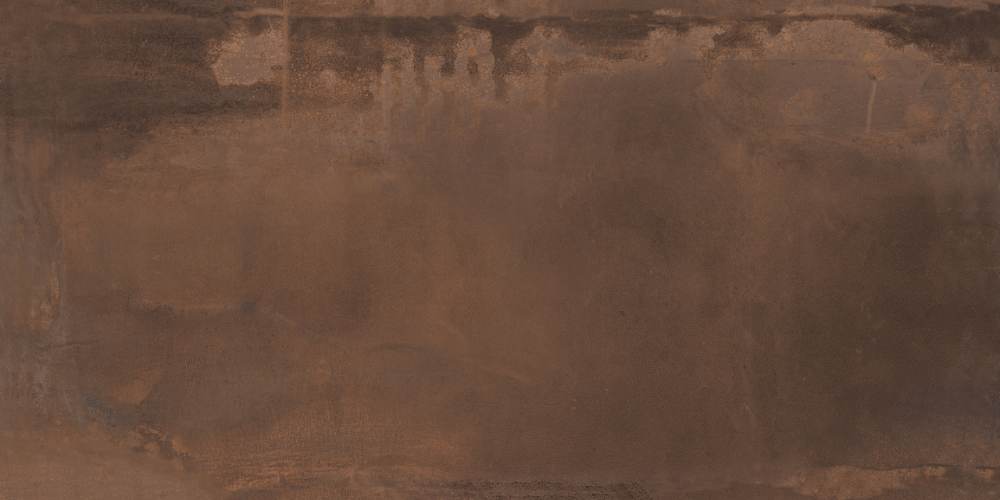 Metal effect porcelain floor tile ABK Interno 9 Rust, 60x120 cm, 8.5 mm, semi-polished (lappato)