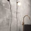Metal effect porcelain floor tile ABK Interno 9 Wide Pearl, 120x120 cm, 8.5 mm, natural matt, slip-resistant R10 – 3
