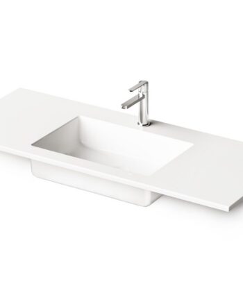 Vanity Basin PAA LOTO 120, 120x49 cm, Cast Stone