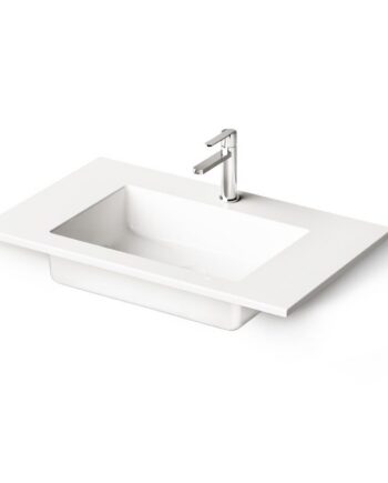 Vanity Basin PAA LOTO 80, 80x49 cm, Cast Stone