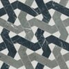 Marble mosaic effect porcelain tile ABK Sensi Fantasy Zigzag, 60x120 cm, 8.5 mm, polished 3D textured (lux 3D) – 2