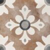 Patterned porcelain floor tile ABK Play Classic Cotto, 20×20 cm, 8.5 mm, matt (nat.) – view 2 Patterned porcelain floor tile ABK Play Classic Cotto, 20x20 cm, 8.5 mm, matt (nat.) – 2