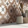 Patterned porcelain floor tile ABK Play Classic Cotto, 20×20 cm, 8.5 mm, matt (nat.) – view 3 Patterned porcelain floor tile ABK Play Classic Cotto, 20x20 cm, 8.5 mm, matt (nat.) – 3