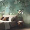 Patterned decorative porcelain tile ABK Wide&Style Country Flowers Green A, 120x240 cm (4 x 60x120 cm), 8.5 mm, matt – 2