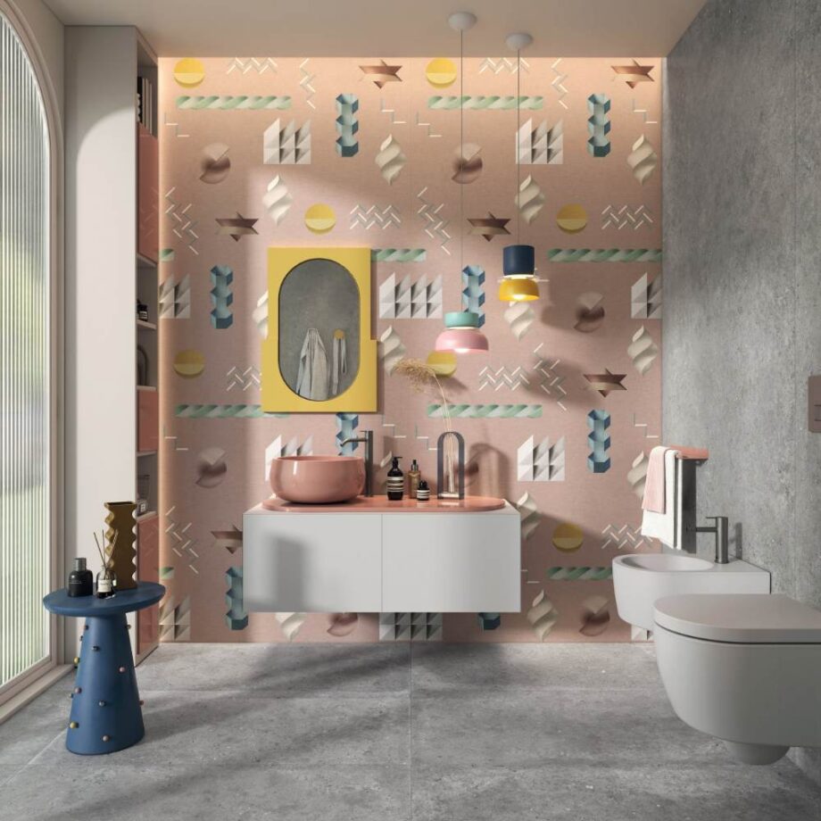 Patterned large porcelain decor slab ABK Wide&Style Dreams, 120x280 cm, 6 mm, matt – 2