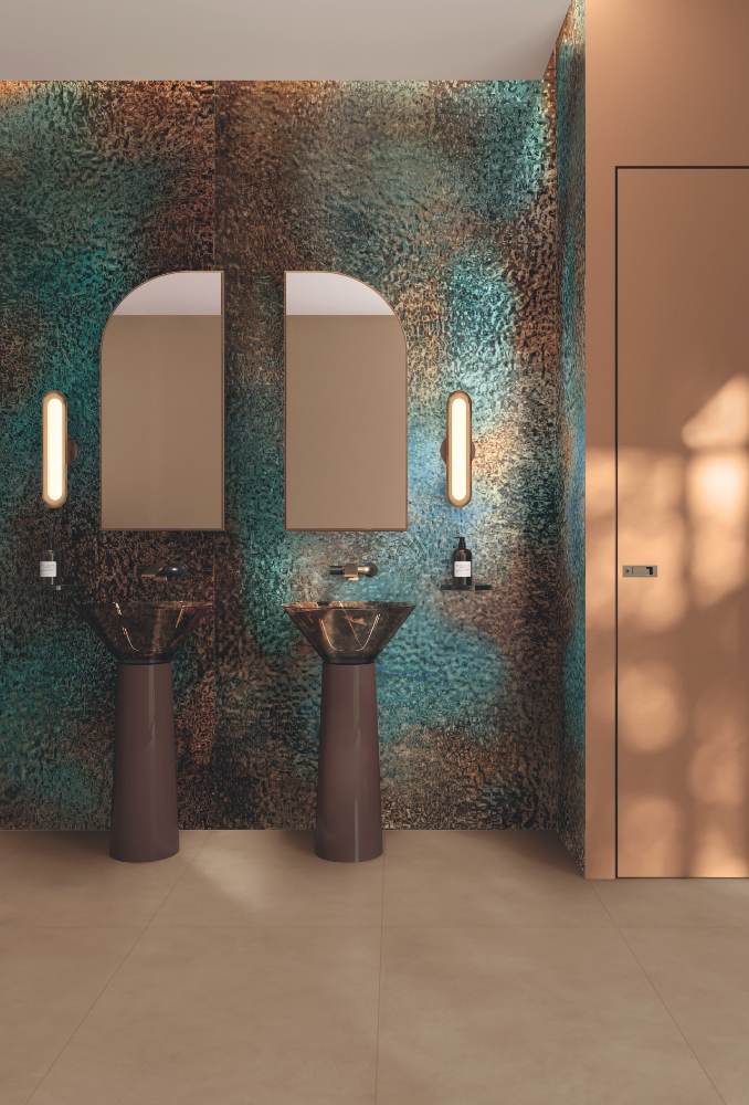 Patterned large porcelain decor slab ABK Wide&Style Frost, 120x280 cm, 6 mm, polished (lux) – 3