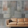 Patterned porcelain ABK Wide&Style Metal, 6 matt – view 3 Patterned large porcelain decor slab ABK Wide&Style Metal, 120x280 cm, 6 mm, matt – 3