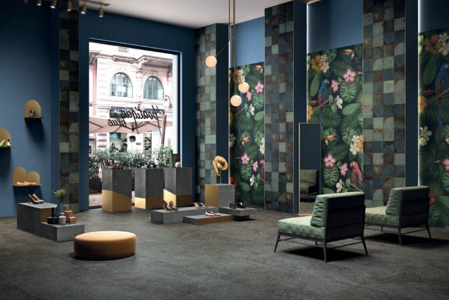 Patterned large porcelain decor slab ABK Wide&Style Rain Forest, 120x280 cm, 6 mm, matt – 2