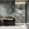 Patterned porcelain wall tile ABK Wide&Style Mini Caribbean, 60×120 cm, 7 mm, matt – view 2 Patterned porcelain wall tile ABK Wide&Style Mini Caribbean, 60x120 cm, 7 mm, matt – 2