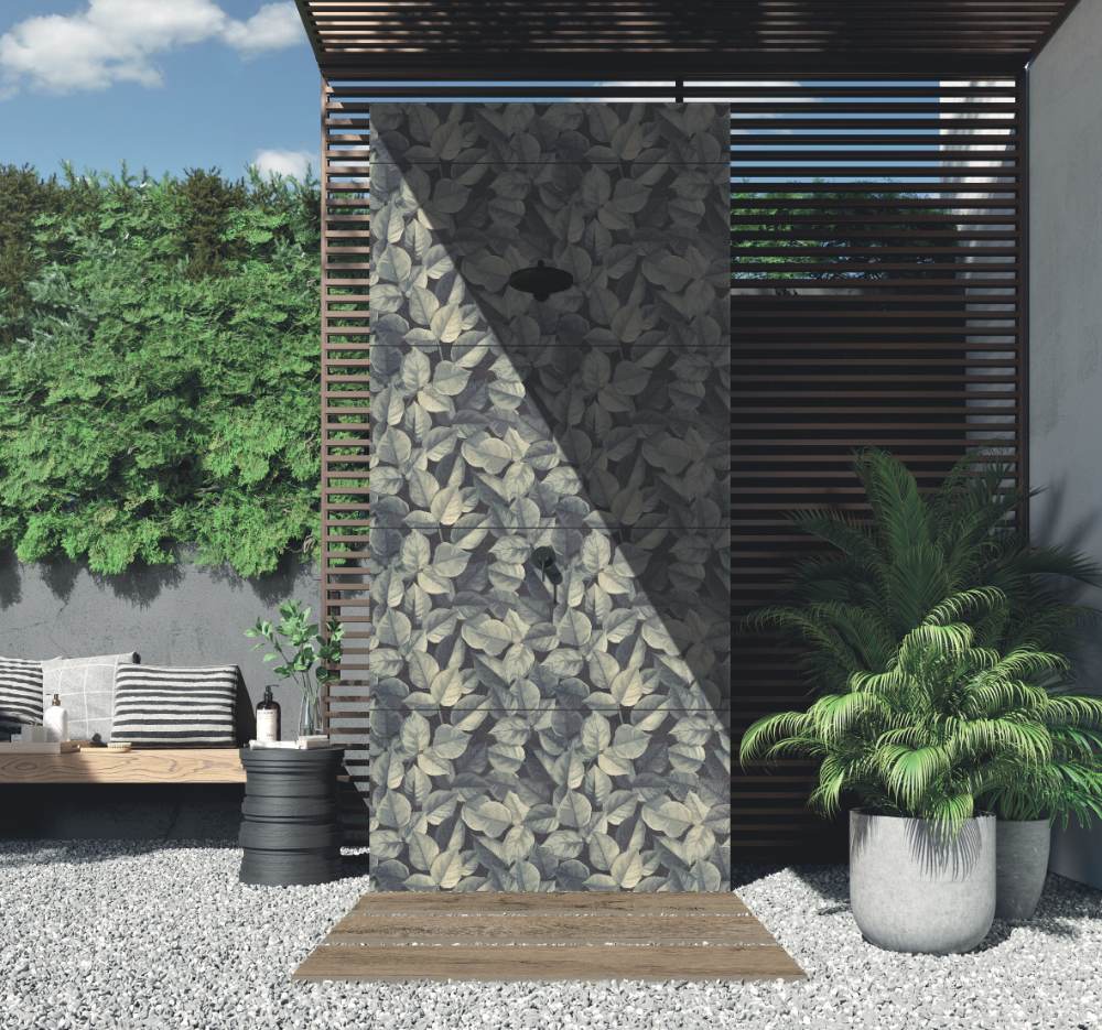 Patterned porcelain wall tile ABK Wide&Style Mini Foliage, 60x120 cm, 7 mm, matt – 2