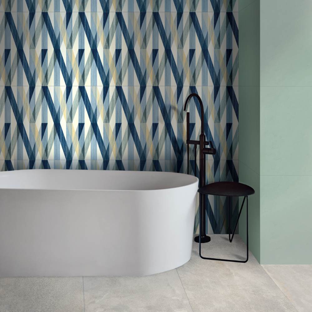 Patterned porcelain wall tile ABK Wide&Style Mini Layers, 60x120 cm, 7 mm, matt – 3