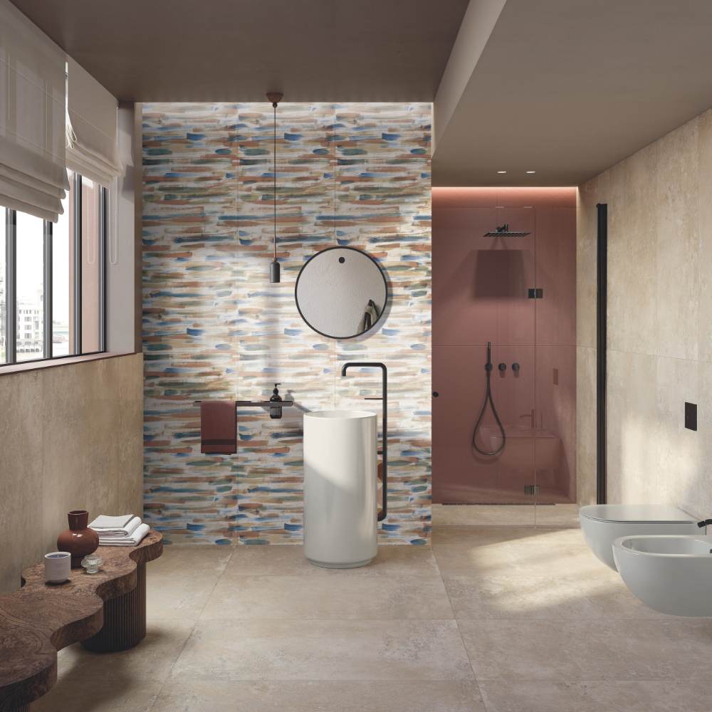 Patterned porcelain wall tile ABK Wide&Style Mini Palette, 60x120 cm, 7 mm, matt – 2