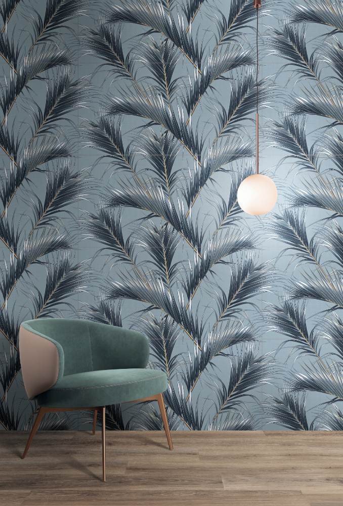 Patterned porcelain wall tile ABK Wide&Style Mini Palm, 60x120 cm, 7 mm, matt – 3