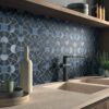 Patterned porcelain wall tile ABK Wide&Style Mini Refined, 60×120 cm, 7 mm, matt – view 2 Patterned porcelain wall tile ABK Wide&Style Mini Refined, 60x120 cm, 7 mm, matt – 2