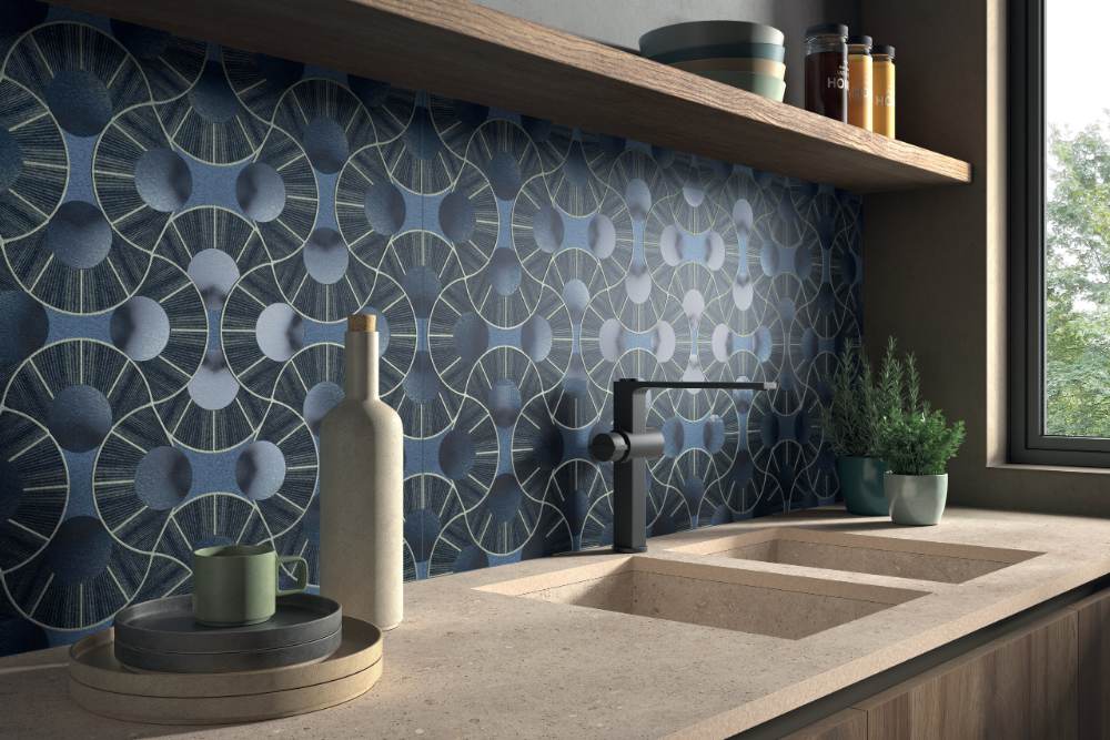 Patterned porcelain wall tile ABK Wide&Style Mini Refined, 60x120 cm, 7 mm, matt – 2