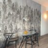 Patterned large porcelain decor slab ABK Wide&Style Landscape, 120×280 cm, 6 mm, matt – view 3 Patterned large porcelain decor slab ABK Wide&Style Landscape, 120x280 cm, 6 mm, matt – 3