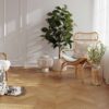 Oak Chevron Flooring Esta AB extra matt lacquered – in an interior Oak Chevron Flooring Esta AB extra matt lacquered – 3