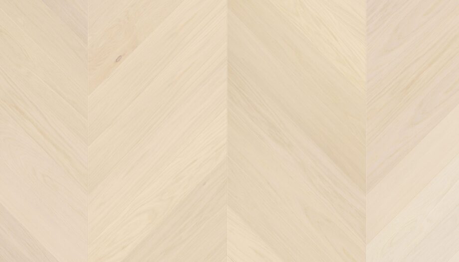 Oak Chevron Flooring Esta AB Latte extra matt lacquered – close-up Oak Chevron Flooring Esta AB Latte extra matt lacquered – 2